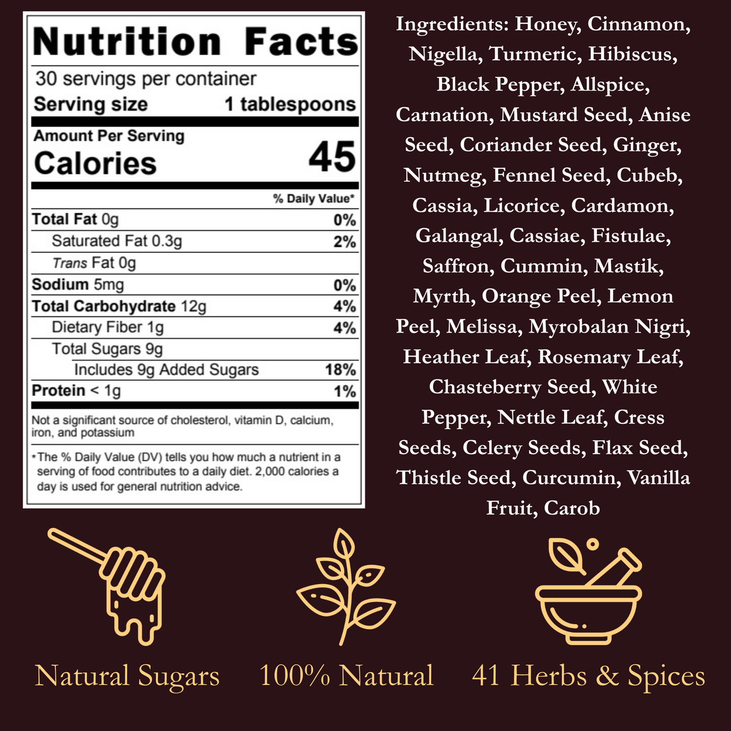 Mesir Herbal Honey